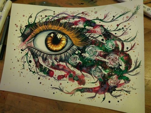 简单又好看的100种眼睛画法,眼睛好看的100种画法