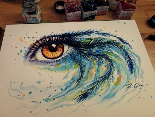 简单又好看的100种眼睛画法,眼睛好看的100种画法