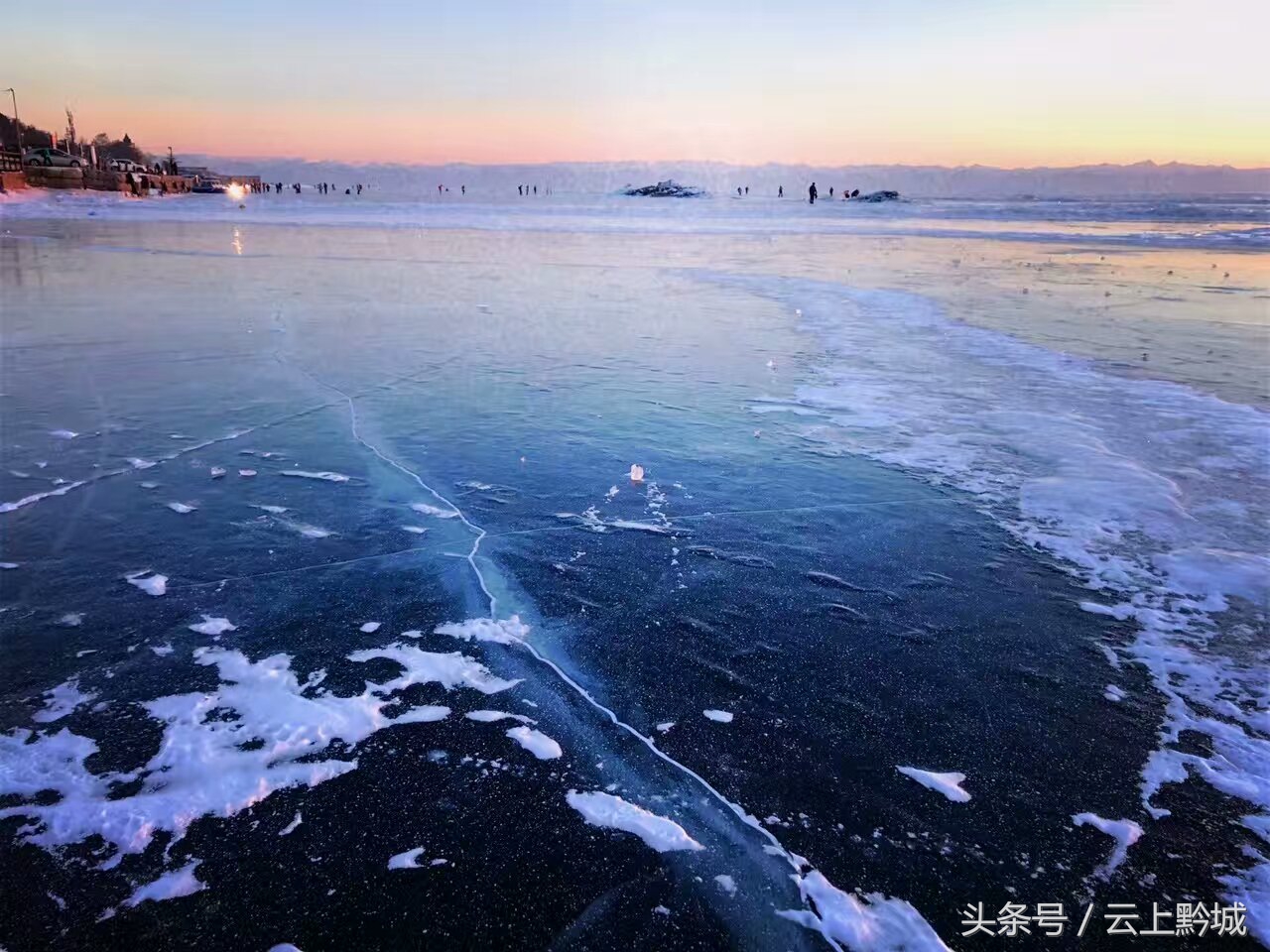 北海的冬天依然绿树成荫,冬天的北海让人忘记了寒冷