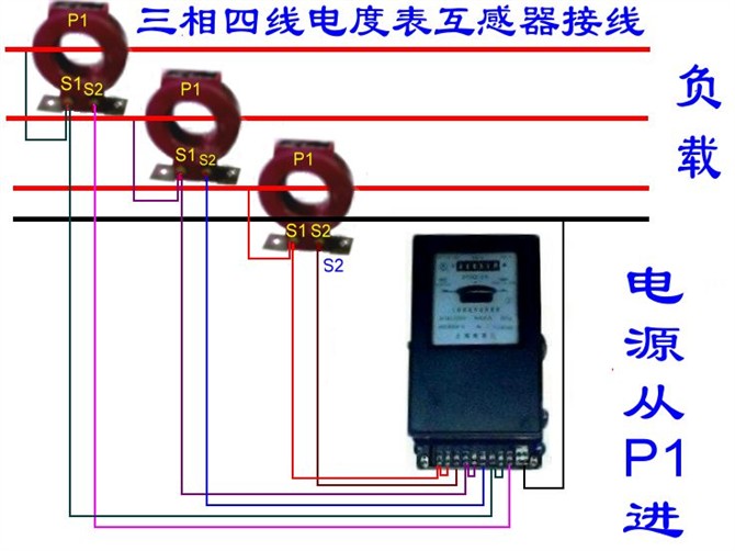 三相电能表互感器接线有几种方法,电流互感器与单相电能表接线方法