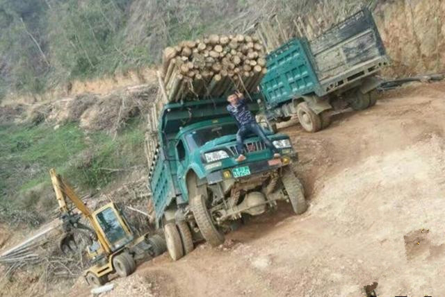 看这行驶路线，秋明山算老几？只服我广西四驱农用车！