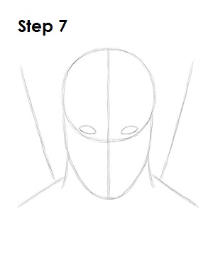 怎么画死侍的头侧面,死侍漫画怎么画
