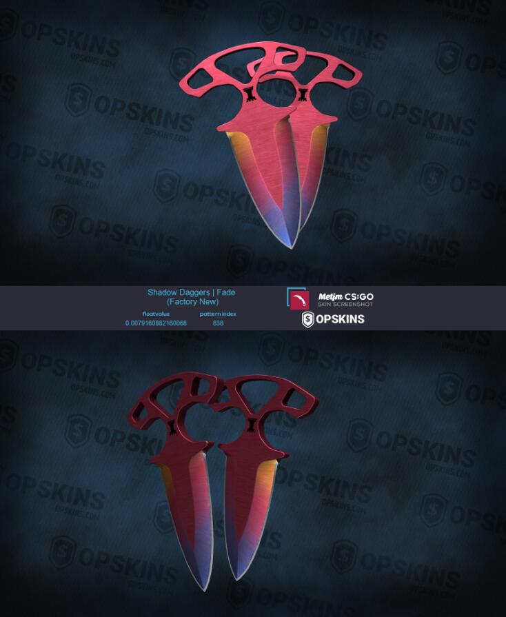 csgo渐变蝴蝶饰品价格走势预测,csgo渐变大理石1挡和10挡的区分