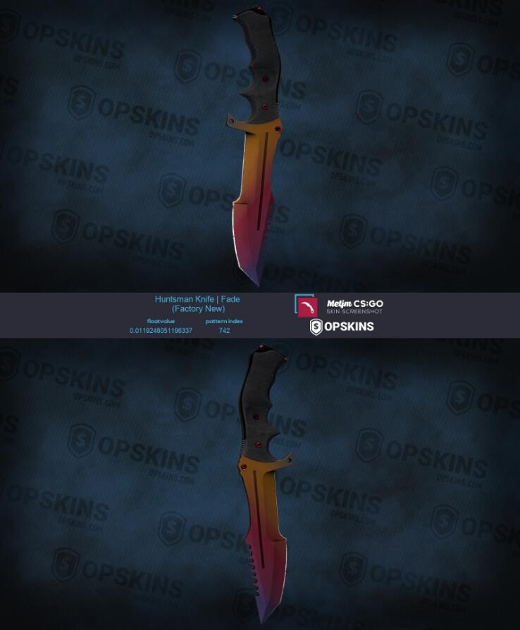 csgo渐变蝴蝶饰品价格走势预测,csgo渐变大理石1挡和10挡的区分