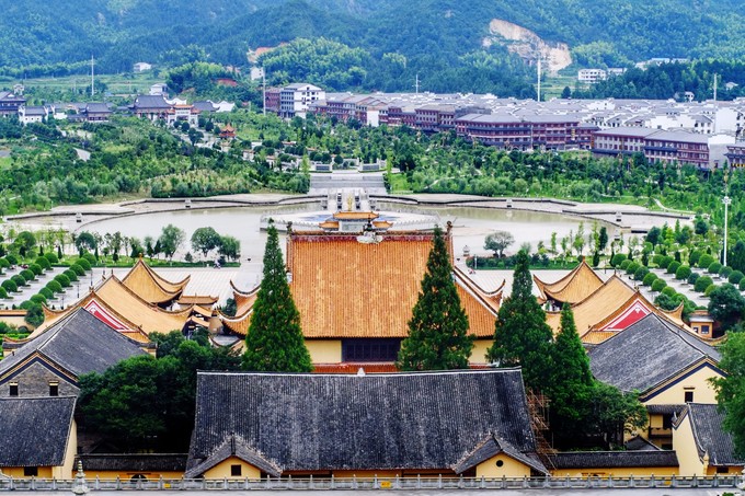长沙千年古寺,长沙密印寺沩山风景名胜区