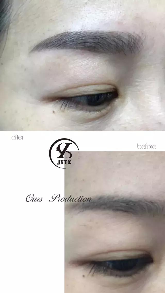 眉毛有点发蓝用什么颜色,经期做眉毛会导致发蓝吗