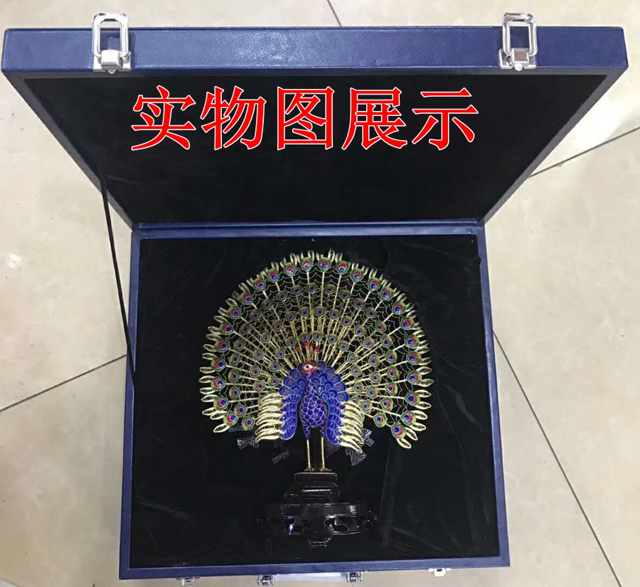 景泰蓝花丝镶嵌,景泰蓝现代大师刘永森作品