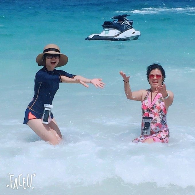 第一次去泰国海滩,大海去旅行泰国