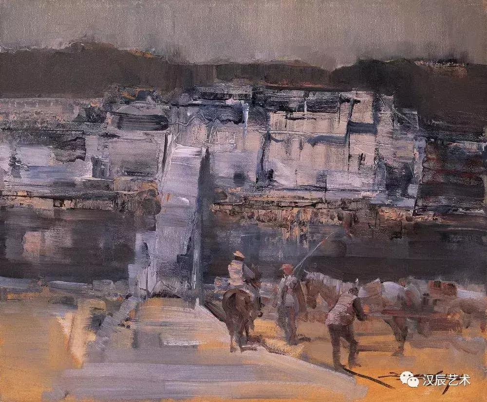 俞晓夫风景油画,现代油画名家俞晓夫
