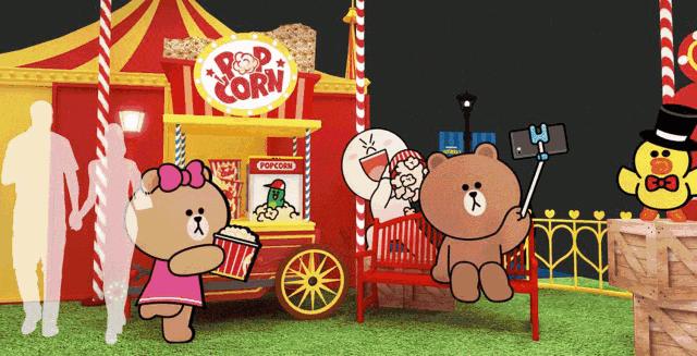 布朗熊蓝牙音响linefriends,linefriends布朗熊线下地点