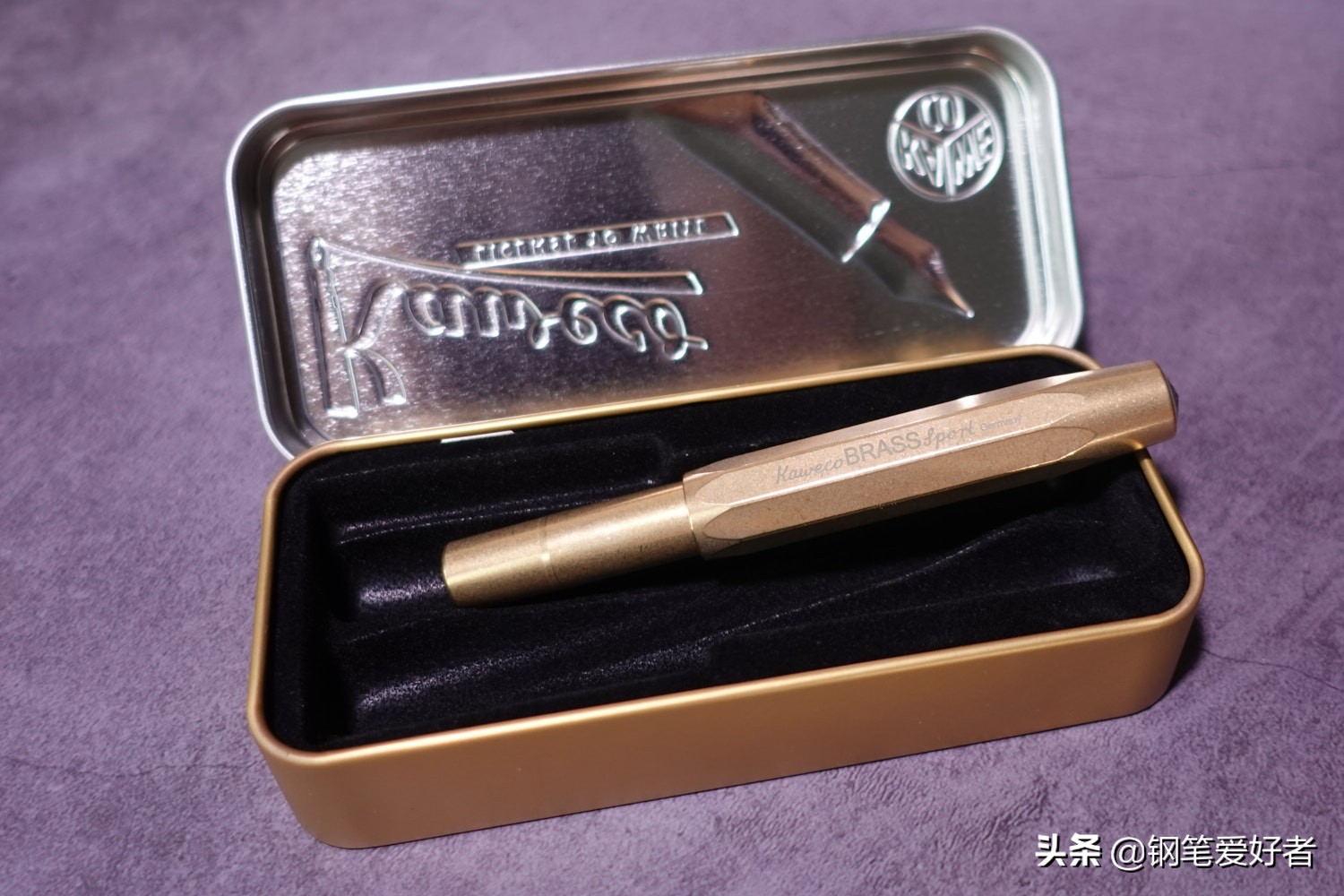 黄铜钢笔！Kaweco黄铜brass运动系列钢笔评测