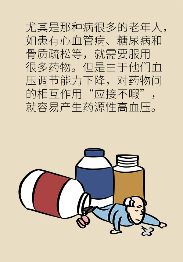 原发性高血压长期血压升高的讲解,药源性高血压会一直升高吗