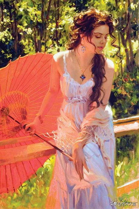 美国艺术家杰里米曼油画作品欣赏,美国画家理查德约翰逊
