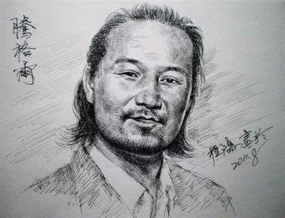 如何画出夸张的人物肖像画,当灵魂画手模仿大师作画
