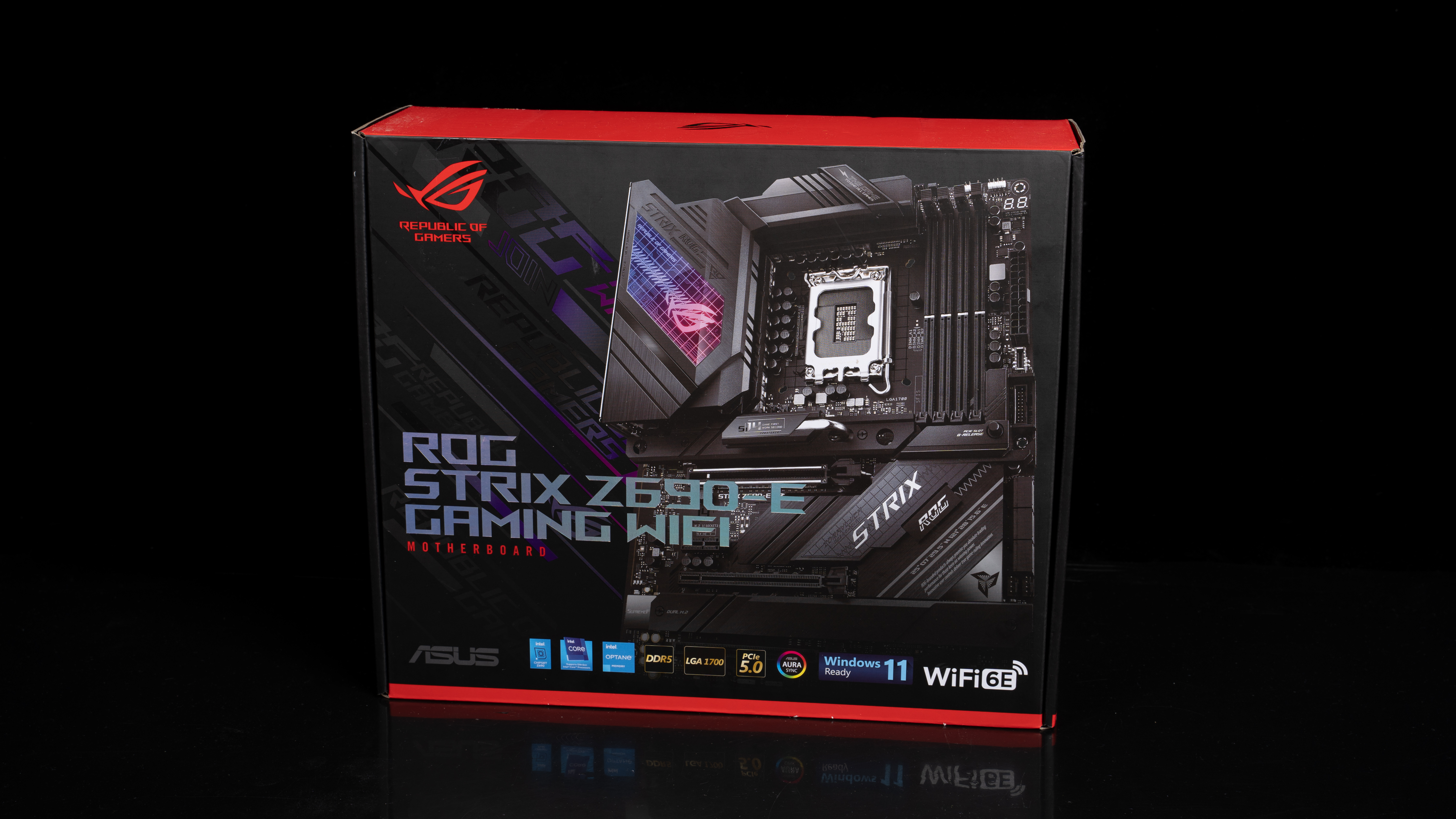 i9-12900K+ROGSTRIXZ690-E开箱测试，对比11900K提升巨大