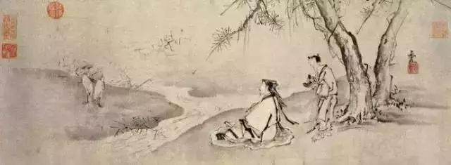 小央美水墨画作品欣赏,40幅养眼浅绛山水画