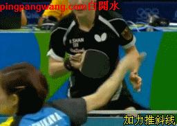 直板反手推挡球技术的动作重点,乒乓球直板推挡好的选手如何应对