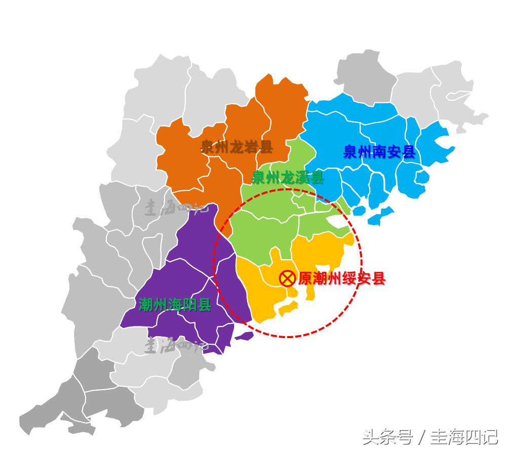 原来漳州才是闽南“地理中心”，漳浦其实可以不用这么低调的
