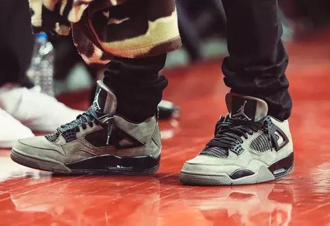 travisscott球鞋,travisscott联名aj4怎么穿