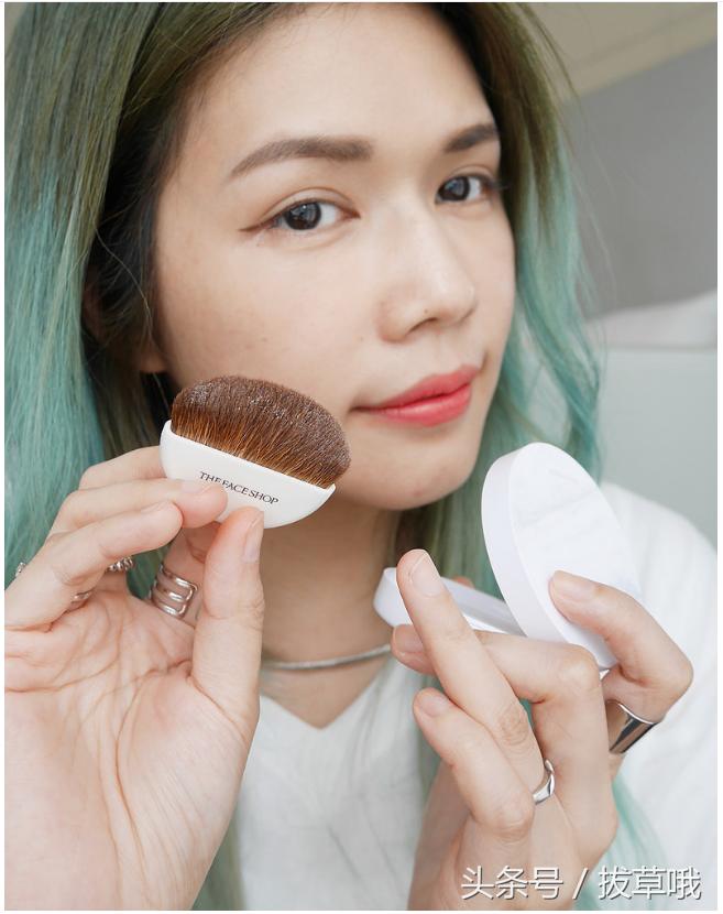 打亮小教学！韩国战利品TheFaceShop大理石纹打亮彩妆MAKEUP