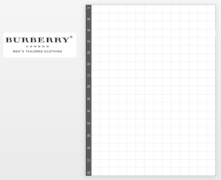这里有一本Burberry主题的笔记本请查收~