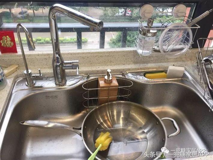 厨房水槽单槽洗碗槽,厨房双水槽变单槽怎么弄