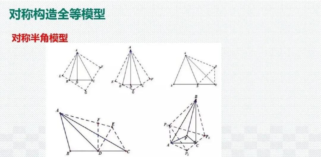 初中数学几何48个解题模型作业帮,初中数学48个解题模型书值得买吗