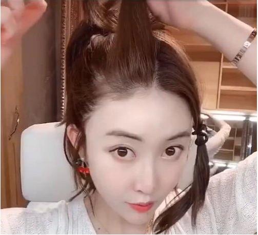 扎丸子头头顶很多碎发怎么办,头发太短碎发太多怎么扎丸子头