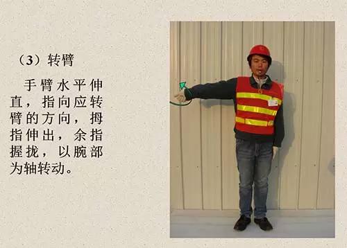 吊车信号工指挥手势图,学习基本吊车动手按键