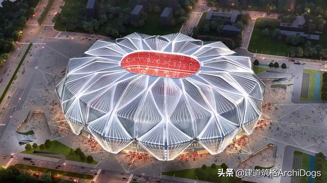 广州恒大为什么更换新球场设计图,广州恒大足球场效果图震动曝光