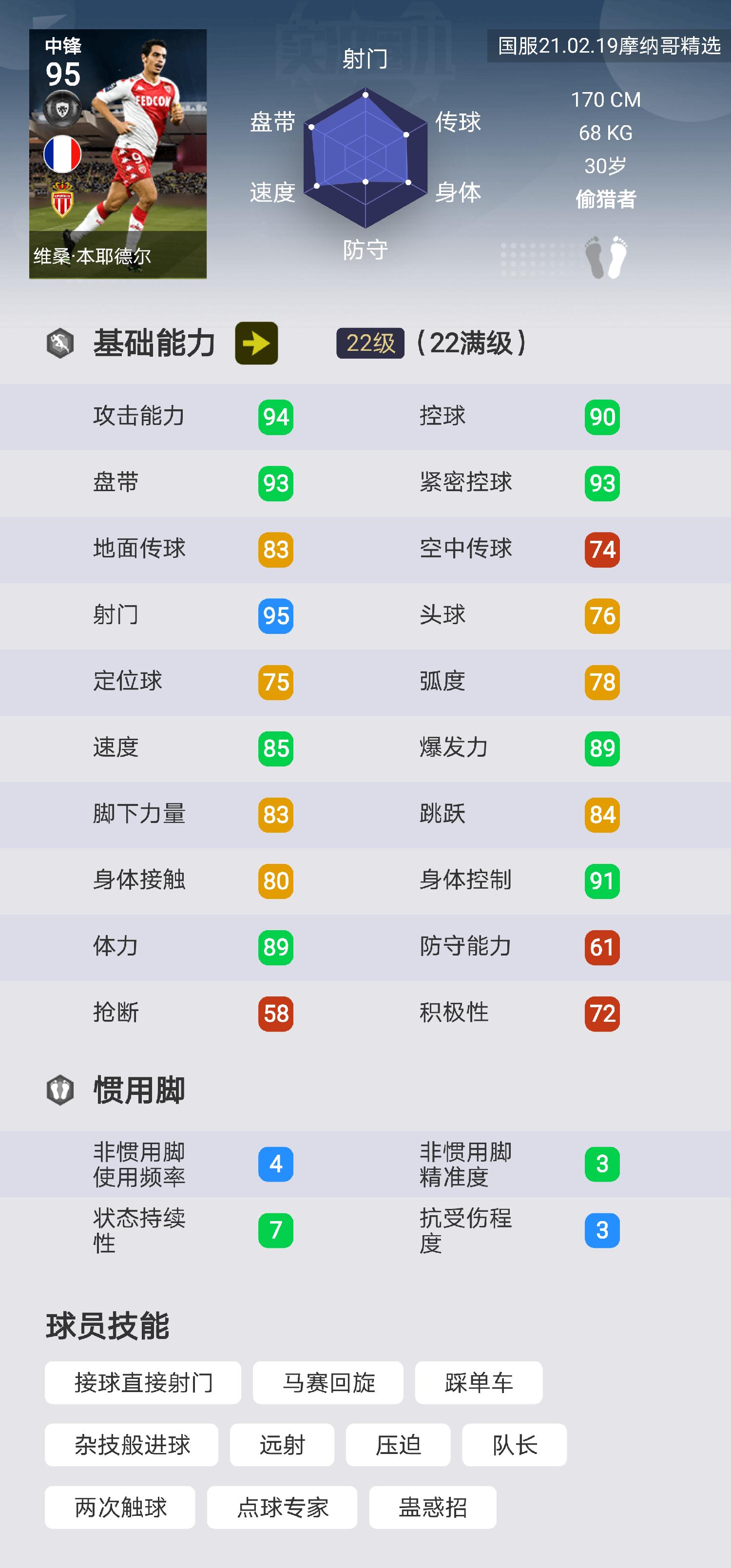 实况足球巴黎欧冠阵容,实况足球巴黎对摩纳哥