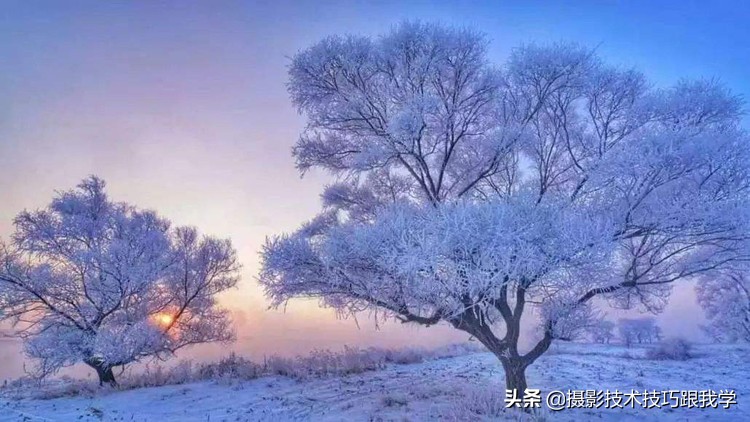 如何用雪景拍出炫酷视频,怎样拍好雾凇
