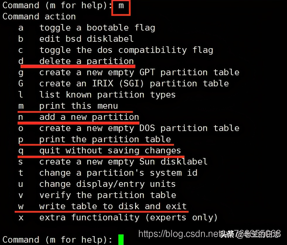 linux磁盘管理教程视频交流,linux中磁盘分区规划过程