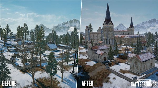 绝地求生全新雪地地图公布,绝地求生新赛季更新地图