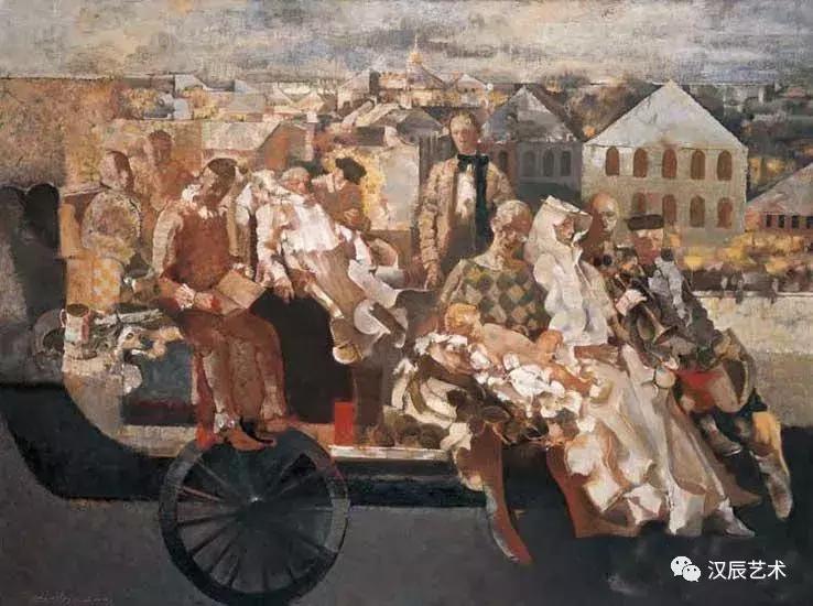 俞晓夫风景油画,现代油画名家俞晓夫