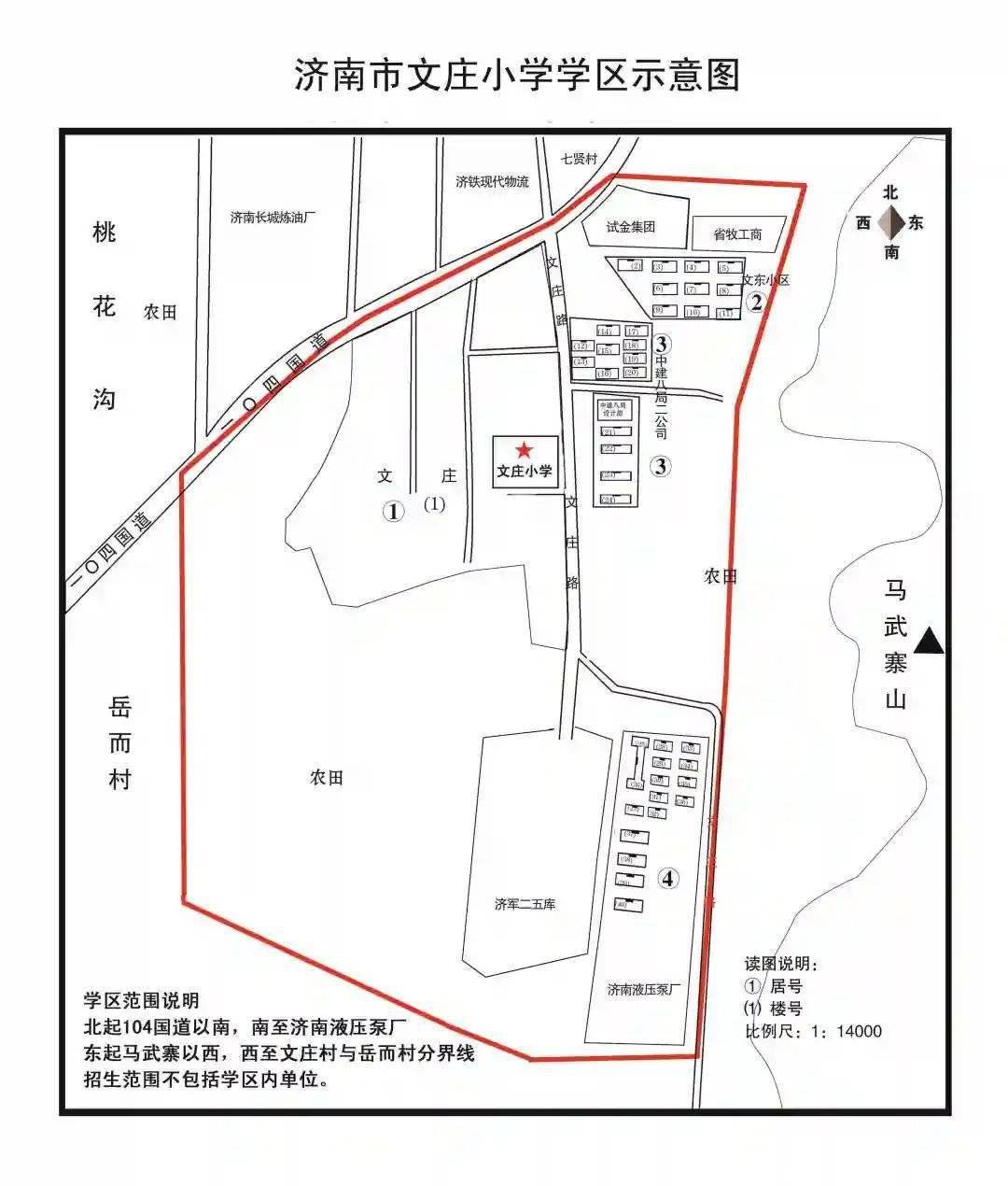 2019年小学学区房划分,市中区小学片区划分