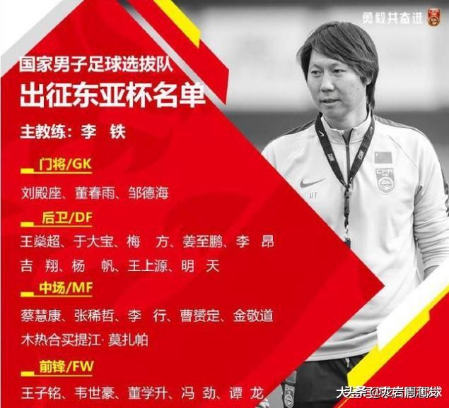 国足最新23名大名单可以换吗,国足二队东亚杯