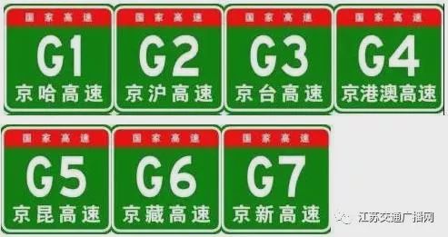 高速上不认识这几种标线,高速上一直搞不懂的字母和数字