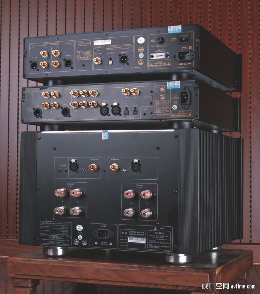 HIFI|为世界传递美好声音：天逸TY-1CD+AD-1PRE+AD-1PA组合