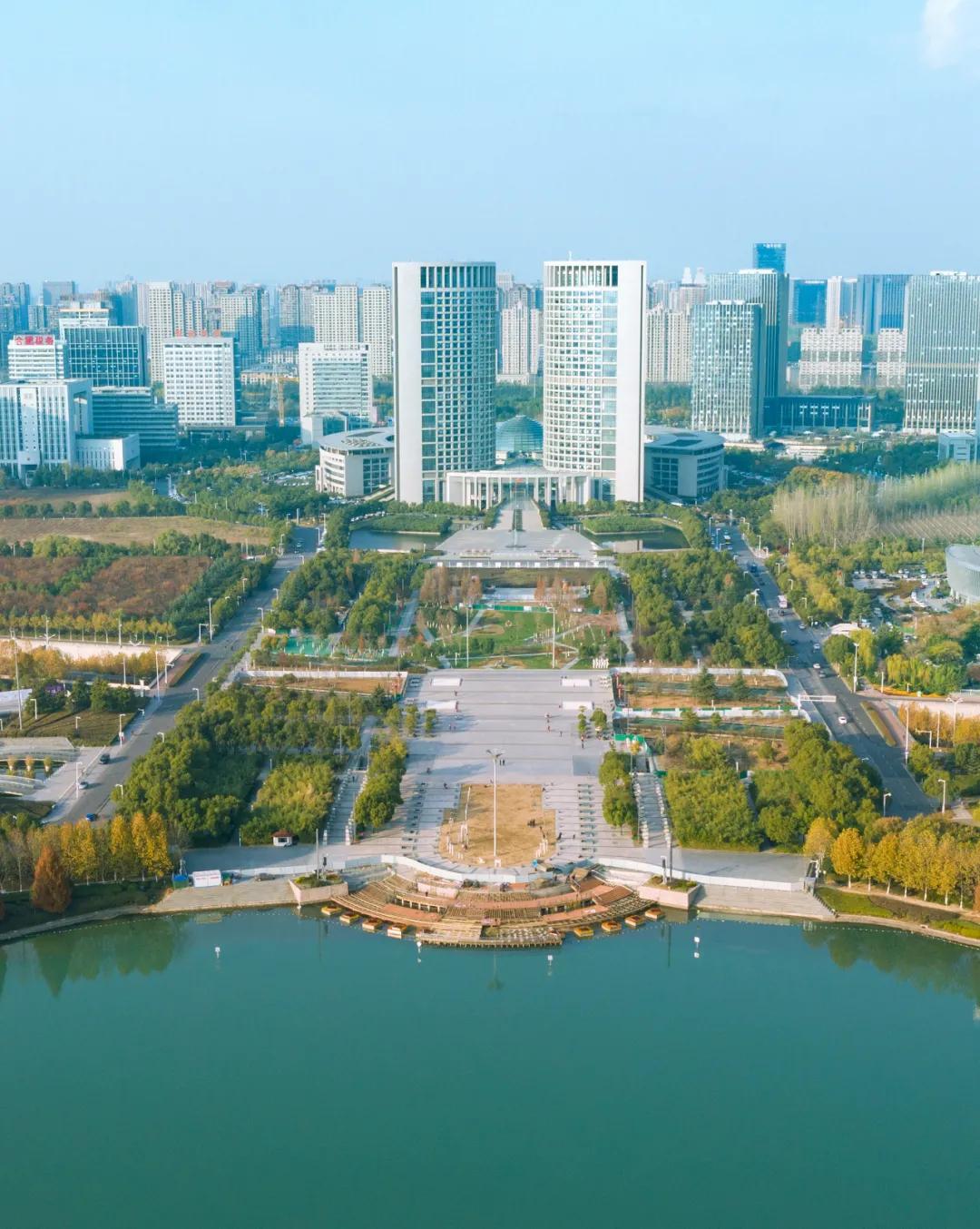 安徽省合肥市天鹅湖,安徽合肥的天鹅湖