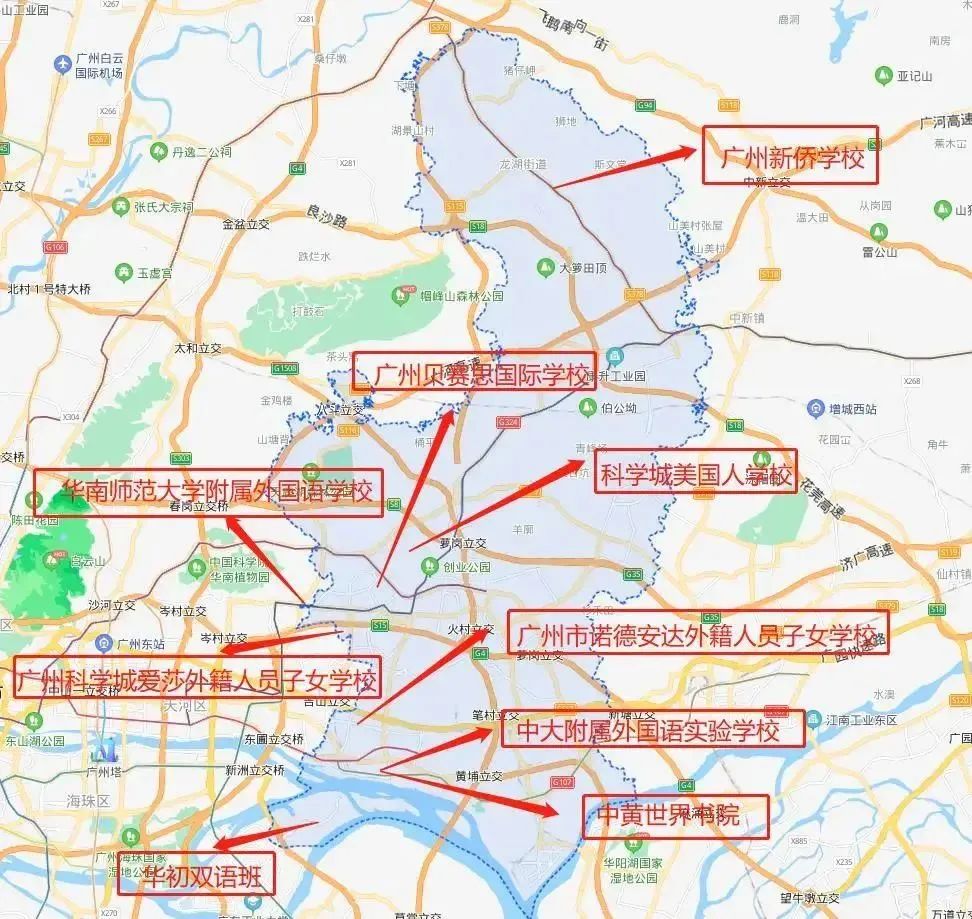 广州市黄埔区名校,黄埔区名校排名