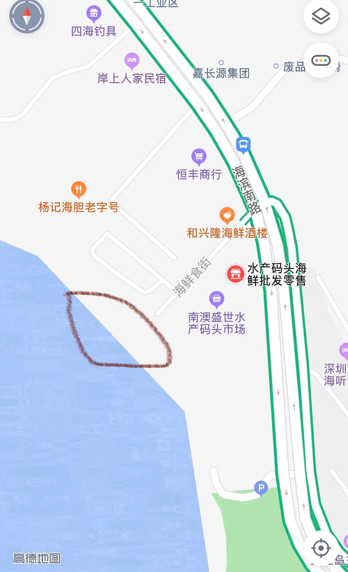 盘点深圳海岸免费钓点,深圳免费钓点
