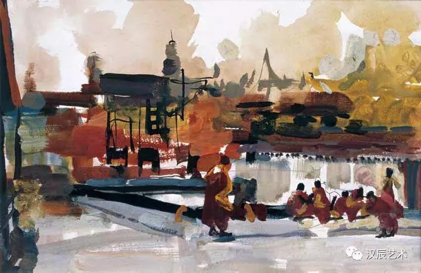 俞晓夫风景油画,现代油画名家俞晓夫