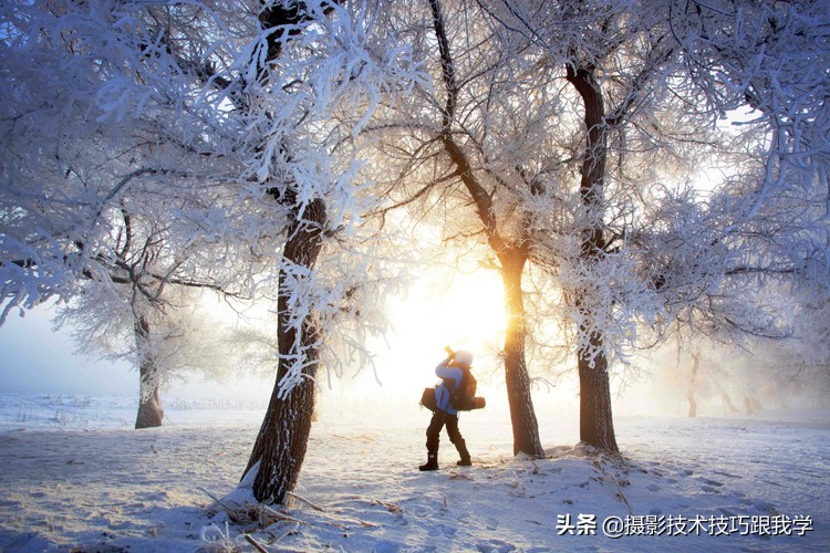 如何用雪景拍出炫酷视频,怎样拍好雾凇