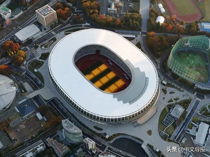 东京新国立竞技场半透明薄膜,日本东京奥运会主场馆方案