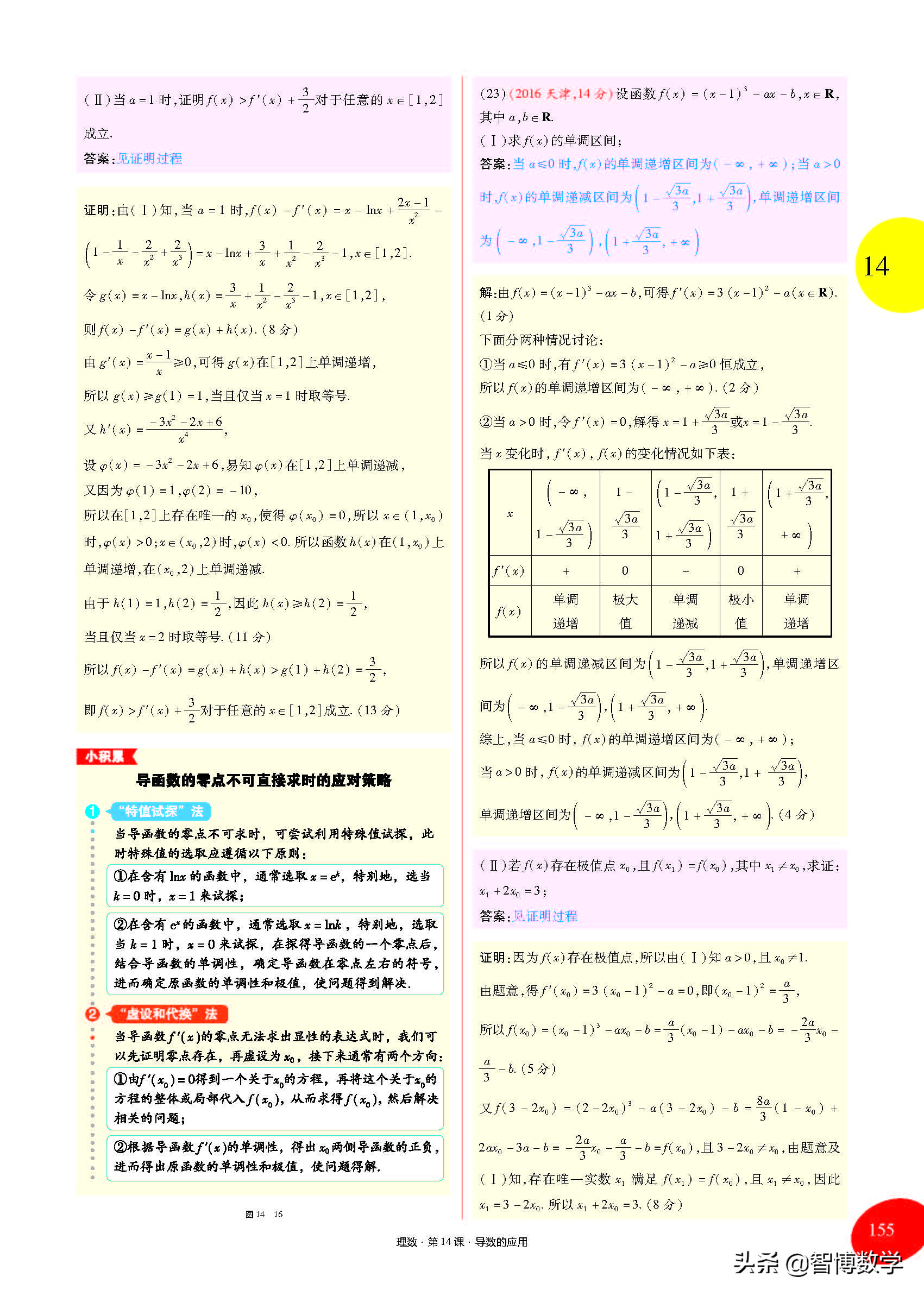 导数运算法则的推导,高中导数的概念及运算讲解