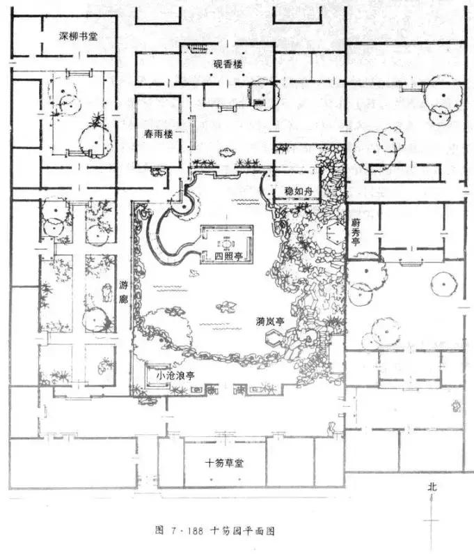 中国古典园林景观简史,中国古典园林五个时期高清图片