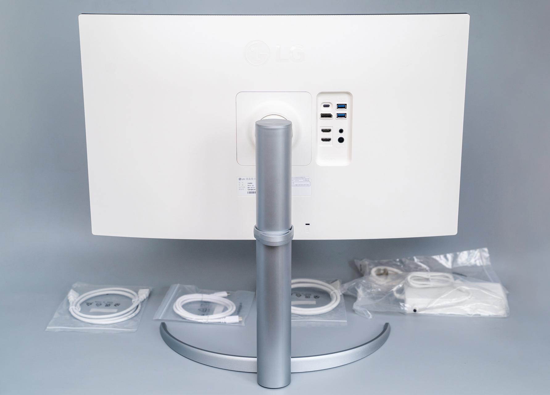 升级4K显示器！LG27UP850测评，Type-C96W反向充电，一线智联