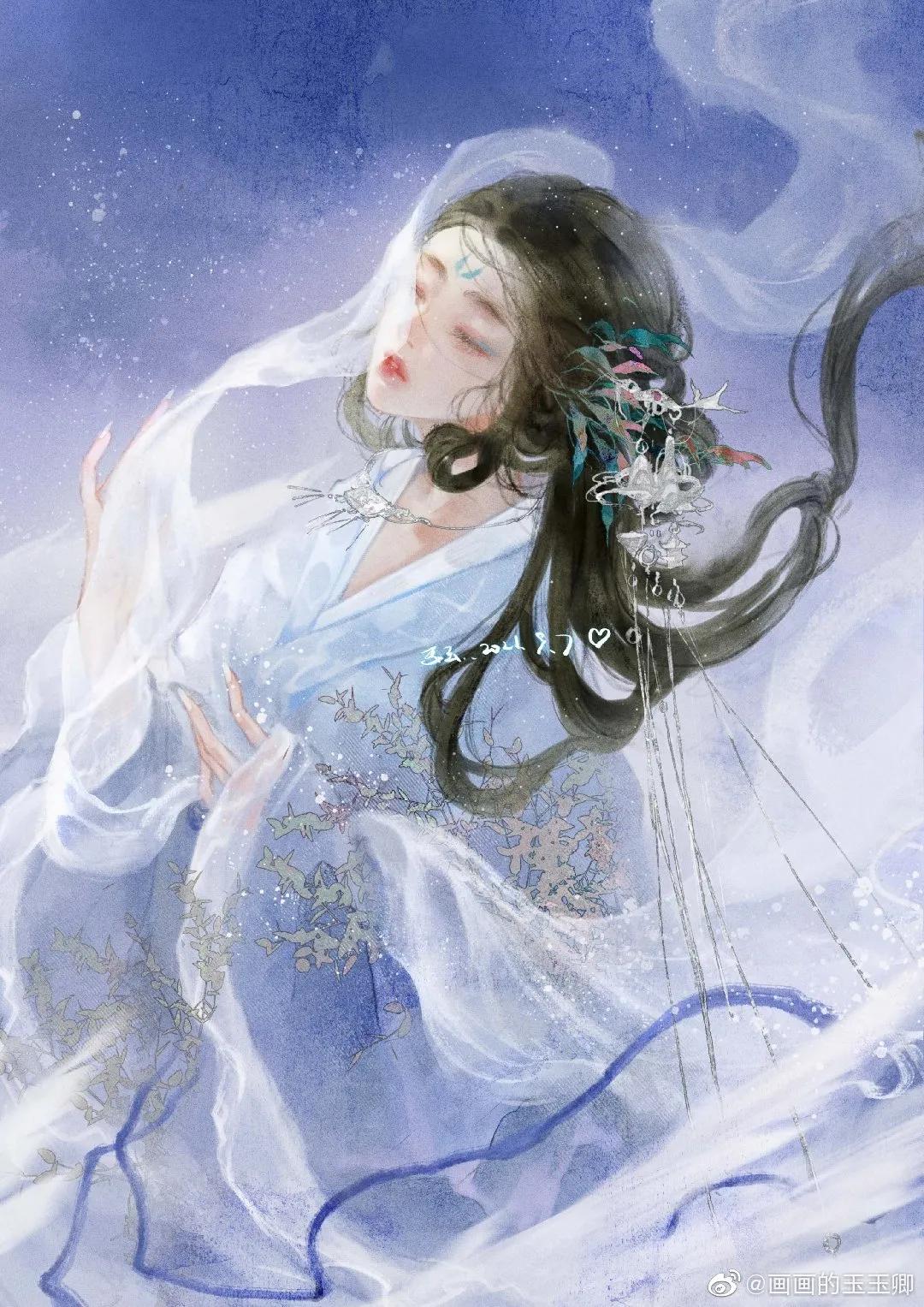 茶文化的系列插画,国风茶文化插画