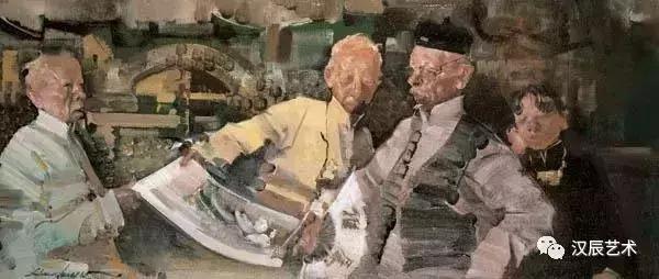 俞晓夫风景油画,现代油画名家俞晓夫
